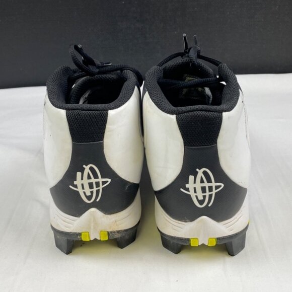 Nike BSBL Huarache Men's Blk/White Shoes/Baseball Cleats Sz7.5 SKU 4201 - Picture 3 of 12